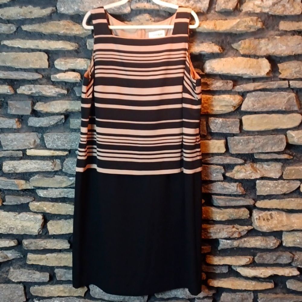 Women's Studio 1 sleeveless midi dress sz 18W